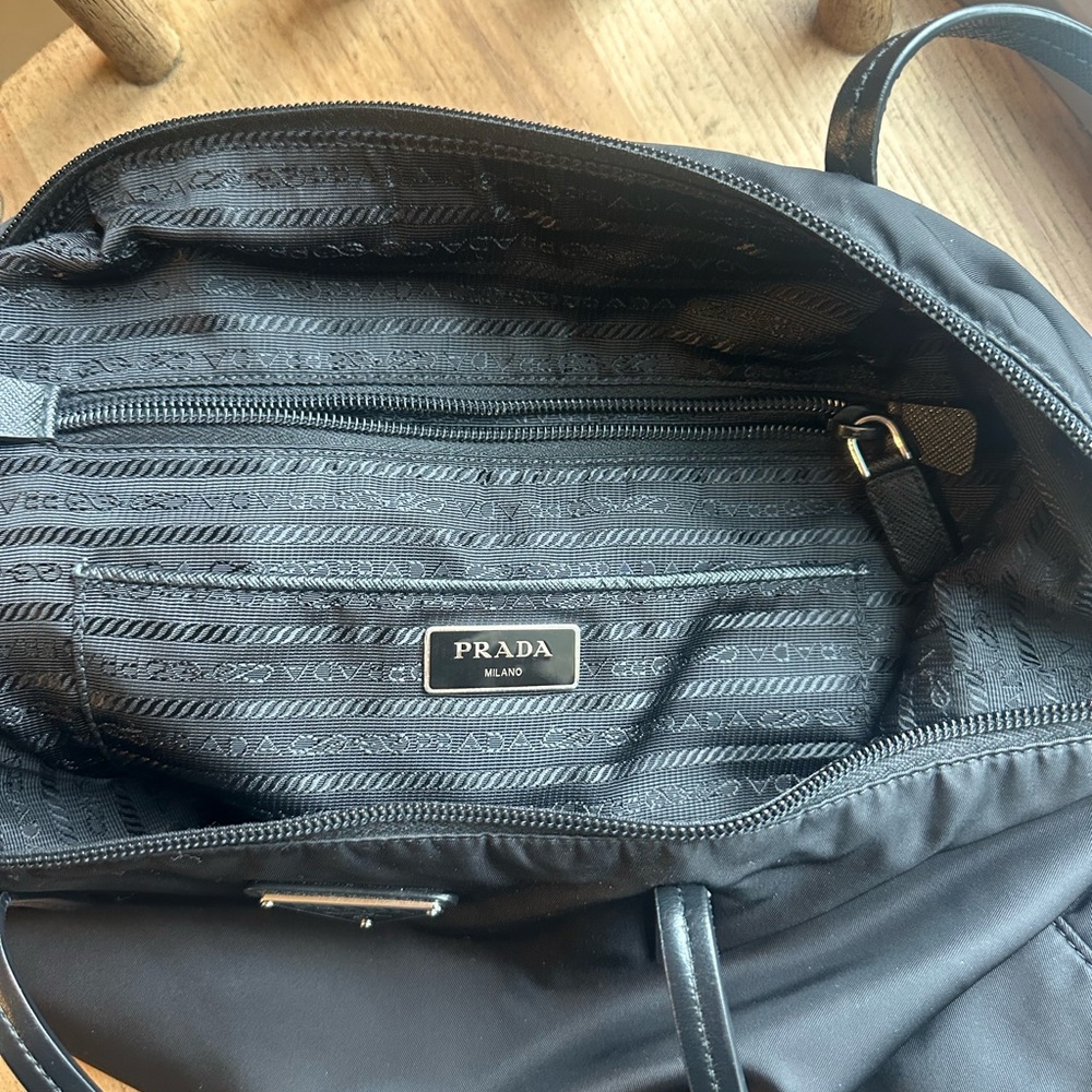 Prada Black Nylon Tote Bag - Picture 6 of 7